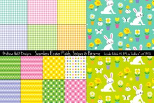 Easter Plaids, Stripes Patterns