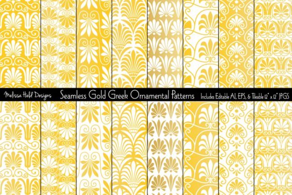 Exploring the Timeless Beauty of Gold Greek Ornamental Patterns