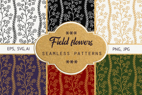 Field Flowers and Seamless Patterns: A Comprehensive Guide for Designers