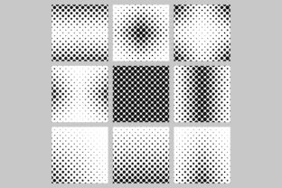 Monochrome Dot Patterns for Modern Design
