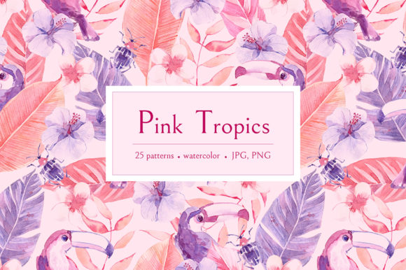 Pink Tropics Patterns: A Celebration of Summer and Creativity