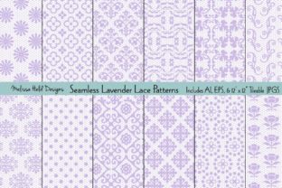 Seamless Lavender Lace Patterns: A Strategic Resource for Creative and Practical Design
