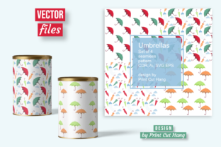 Umbrellas Repeating Patterns: A Versatile Design Resource