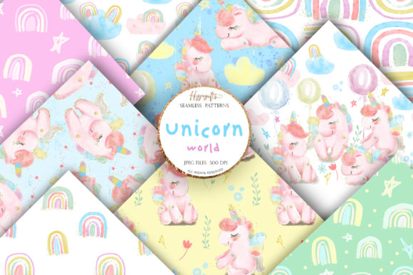 Unicorn Rainbow Patterns: A Creative Trend for Designers and Entrepreneurs