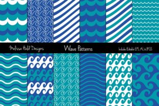 Wave Patterns: A Creative Resource for Graphic Design Enthusiasts